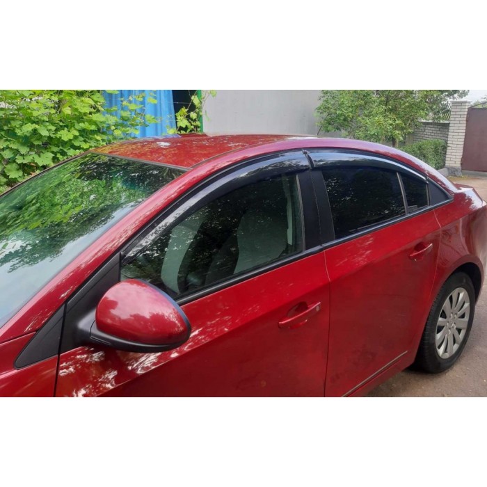 Вітровики SD (4 шт., Sunplex) для Chevrolet Cruze 2009-2015 рр