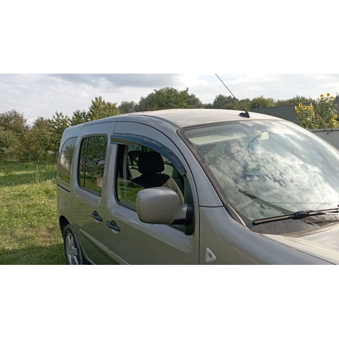 Вітровики (2 шт., Sunplex Sport) для Renault Kangoo 2008-2020 рр