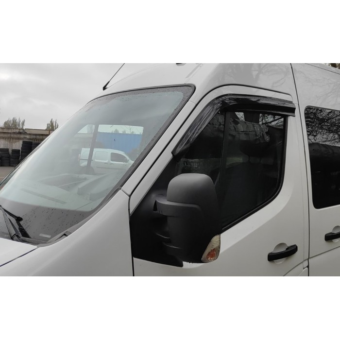 Ветровики (2 шт, Sunplex Sport) для Renault Master 2011-2023 гг