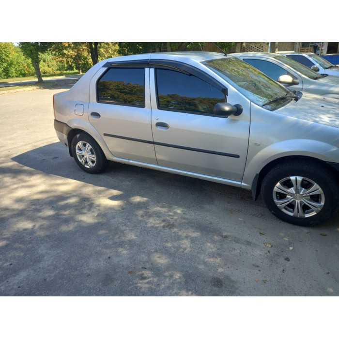 Вітровики (4 шт., Sunplex Sport) для Renault Logan I 2005-2008 рр