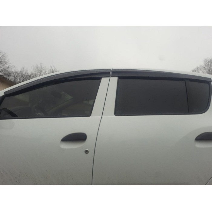 Вітровики (4 шт., Sunplex Sport) для Dacia Sandero 2013-2020 рр