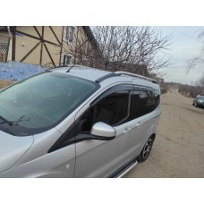 Вітровики (4 шт., Sunplex Sport) для Ford Courier 2014-2023 рр