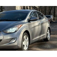 Вітровики (4 шт., Sunplex Sport) для Hyundai Elantra 2011-2015 рр