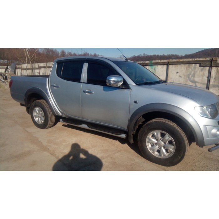 Вітровики (4 шт., Sunplex Sport) для Mitsubishi L200 2006-2015 рр