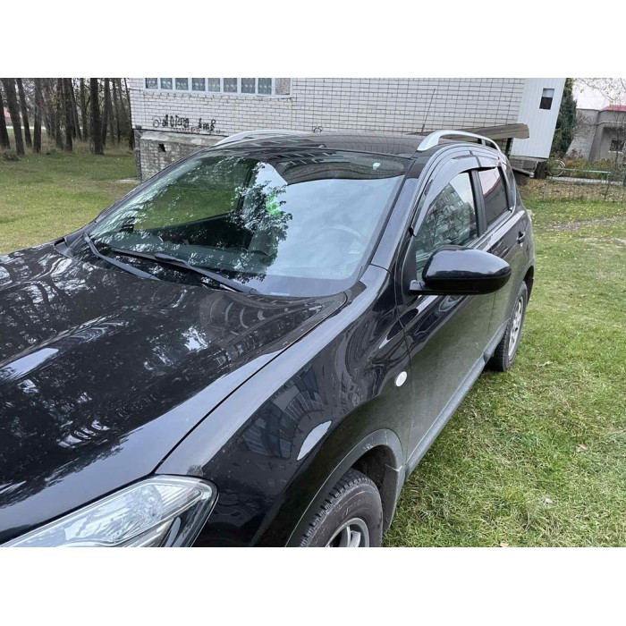 Вітровики (4 шт., Sunplex Sport) для Nissan Qashqai 2007-2010 рр