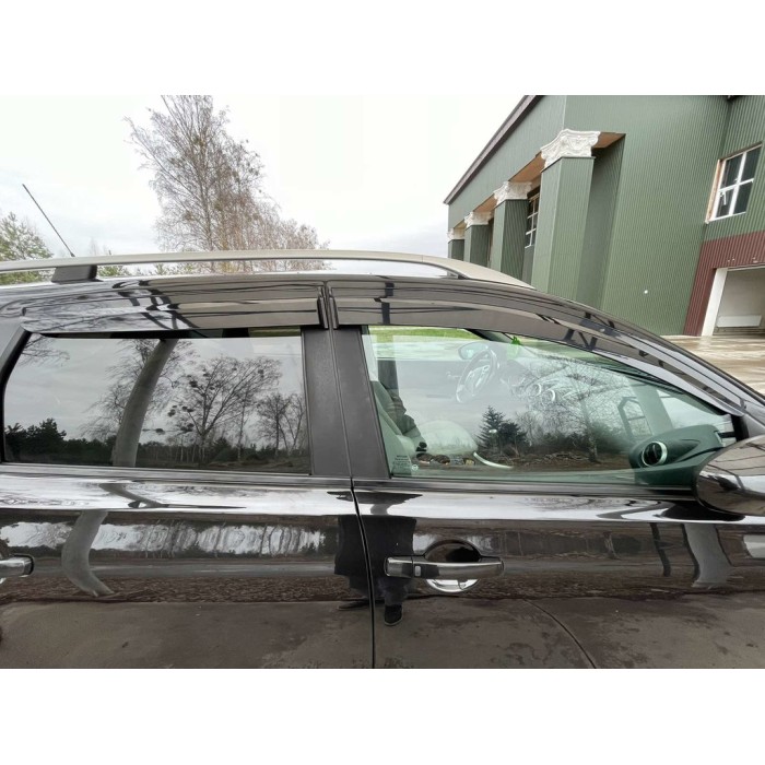 Вітровики (4 шт., Sunplex Sport) для Nissan Qashqai 2007-2010 рр