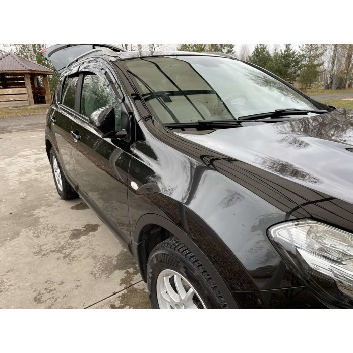 Вітровики (4 шт., Sunplex Sport) для Nissan Qashqai 2007-2010 рр