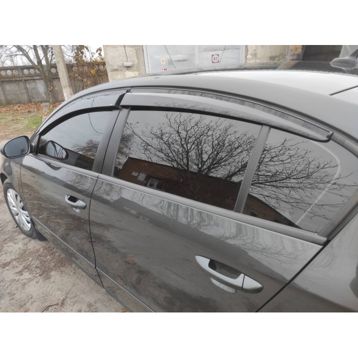 Вітровики SD (4 шт., Sunplex Sport) для Volkswagen Passat B6 2006-2012рр