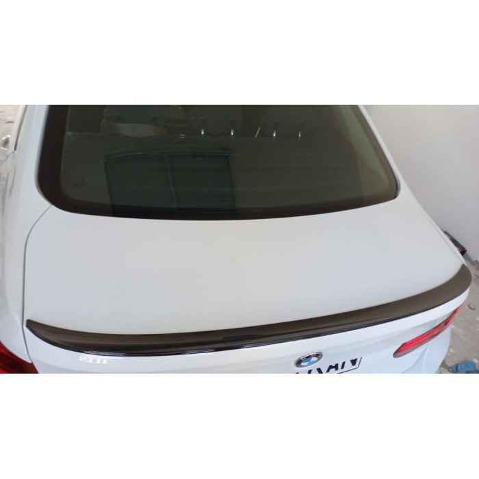 Спойлер LIP (Sunplex, чорний) для BMW 3 серія F-30/31/34 2012-2019 рр