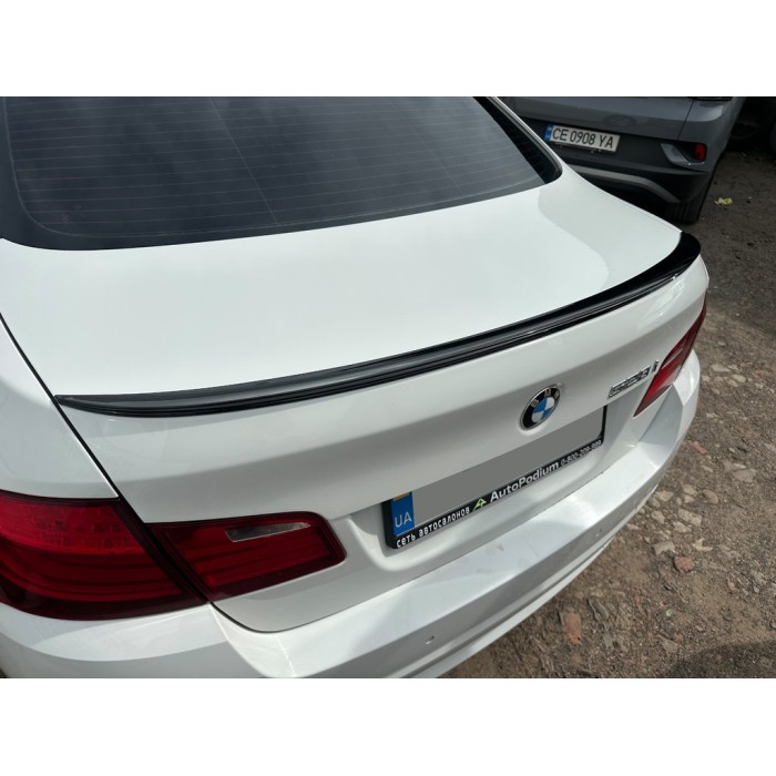 Спойлер LIP F10 (Sunplex, черный) (127см*6,3см) для BMW 5 серия F-10/11/07 2010-2016 гг