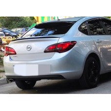 Спойлер Sedan LIP (Sunplex, черный) (115см*5,5см) для Opel Astra J 2009-2015 гг