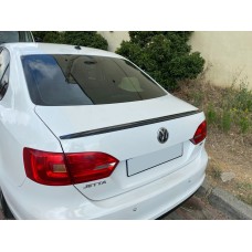 Спойлер LIP (Sunplex, черный) (115,8см*6,3см) для Volkswagen Jetta 2011-2018 гг