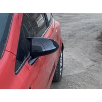 Накладки на зеркала BMW-style (2 шт) для Opel Corsa D 2007-2014 гг