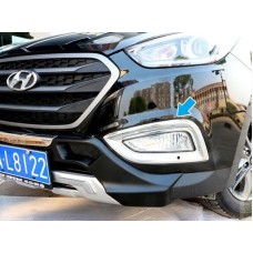 Накладки на протитуманки (2 шт) для Hyundai IX-35 2010-2015 рр