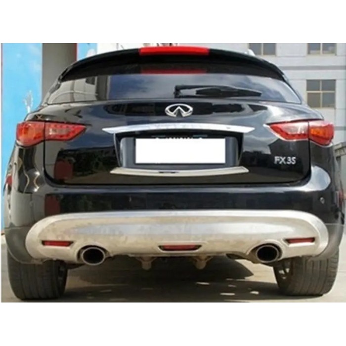 Задня накладка Libao (пластик) для Infiniti QX70 2013-2019 рр