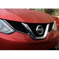 Накладки на решітку Libao (пластик) для Nissan Qashqai 2014-2021 рр