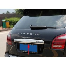 Накладка над номером Libao (нерж) для Porsche Cayenne 2010-2017 рр