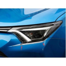 Нижня окантовка фар Libao 2016-2018 (2 шт, пласт) для Toyota Rav 4 рр