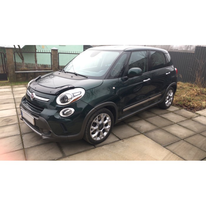 Дефлектор капота 500L (Eurocap) для Fiat 500/500L