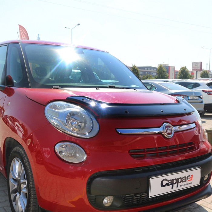 Дефлектор капота 500L (Eurocap) для Fiat 500/500L