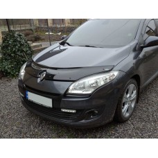 Дефлектор капота 2009-2013 (EuroCap) для Renault Megane III рр