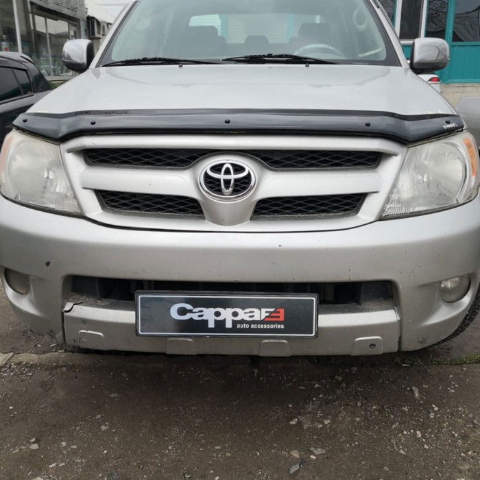 Дефлектор капота 2006-2011 (EuroCap) для Toyota Hilux рр