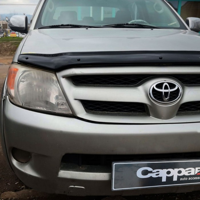 Дефлектор капота 2006-2011 (EuroCap) для Toyota Hilux рр