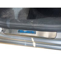 Накладки на пороги Libao (4 шт, нерж) для Skoda Superb 2009-2015 гг