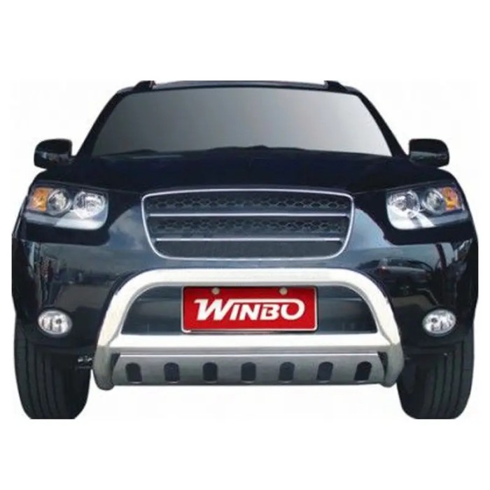 Кенгурятник Winbo (нерж.) для Hyundai Santa Fe 2 2006-2012 рр