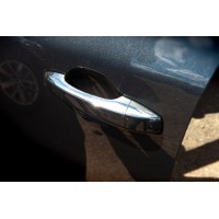 Накладки на ручки Carmos (4 шт, нерж) для Renault Megane IV 2016-2025 гг