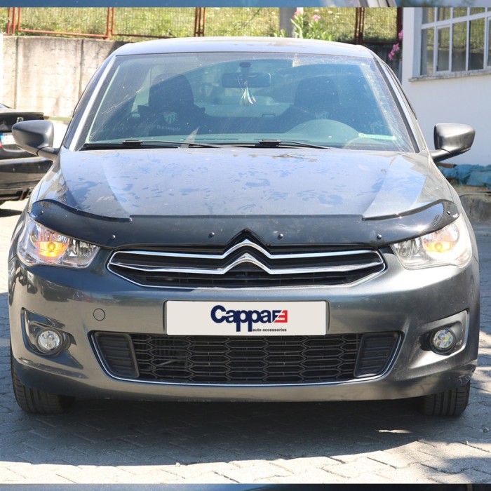 Дефлектор капота (EuroCap) для Citroen C-Elysee