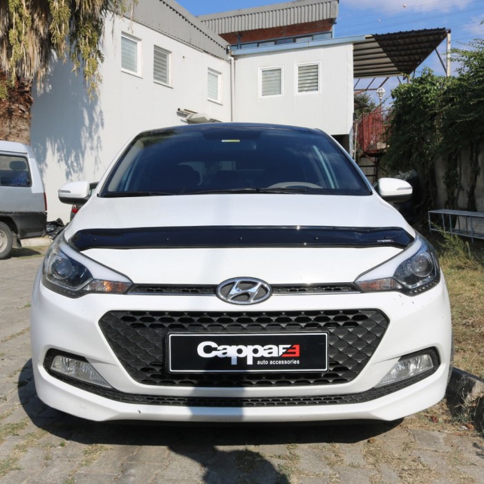 Дефлектор капота (EuroCap) для Hyundai I-20 2014-2020 рр