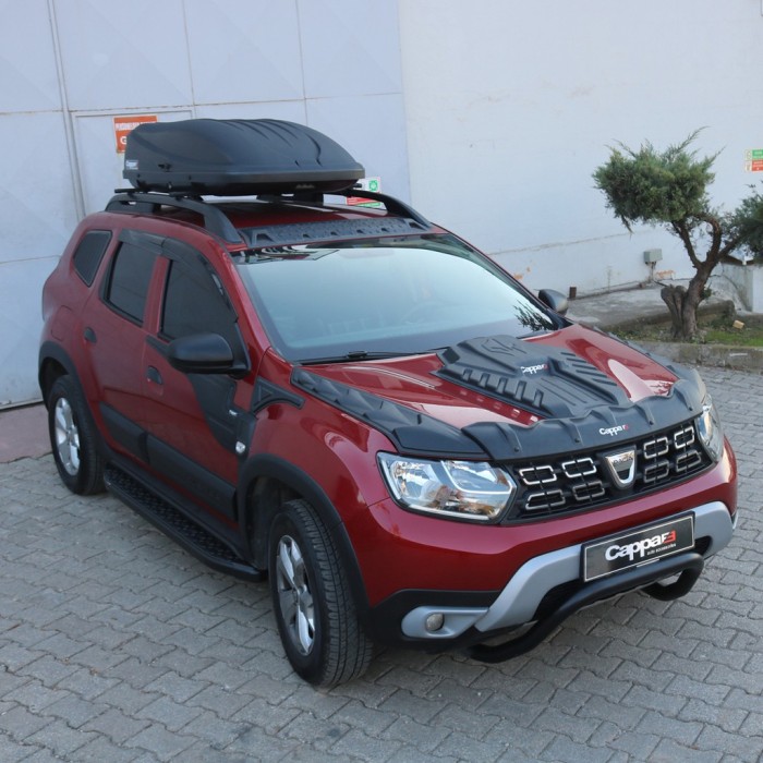 Накладка на капот (ABS) для Dacia Duster 2018-2024 гг