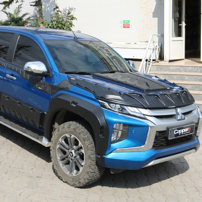 Накладка на капот (ABS) для Mitsubishi L200 2015-2025 гг