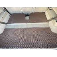 Коврик багажника с 3 частей (EVA, кирпичный) для Volvo XC90 2002-2014 гг