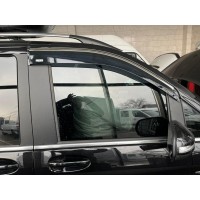 Ветровики с хромом (2 шт, Niken) для Mercedes Vito/V-class W447 2014- гг