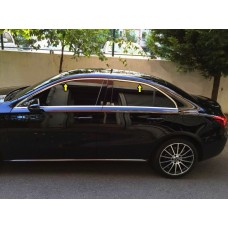 Верхня окантовка вікон (4 шт, нерж) для Mercedes A-сlass W177 2018- рр