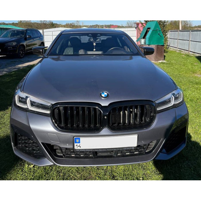 Накладки на дзеркала M-Style (2 шт) для BMW 5 серія G30/31 2017-2023 рр