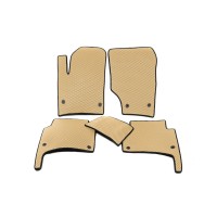 Килимки EVA (бежеві) для Volkswagen Touareg 2002-2010 рр