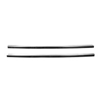 Наружная окантовка стекол (2 шт, нерж.) для Hyundai H300, H1, Starex 2008-2020 гг