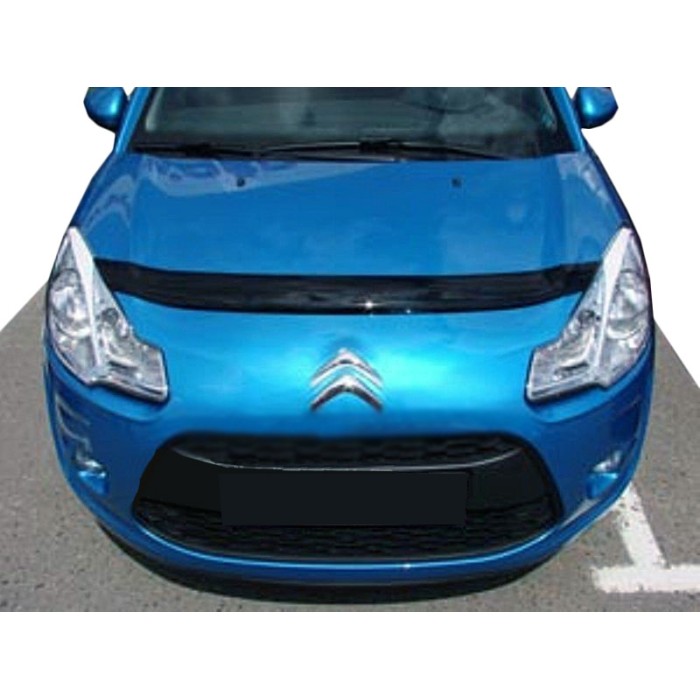 Дефлектор капота (VIP) для Citroen C-3 2009-2016 рр