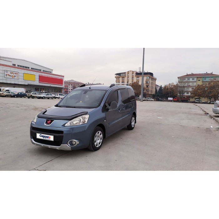 Дефлектор капота (EuroCap длинная) для Citroen Berlingo 2008-2018 гг