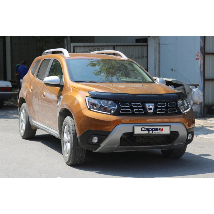 Дефлектор капоту (EuroCap) для Dacia Duster 2018-2024 рр