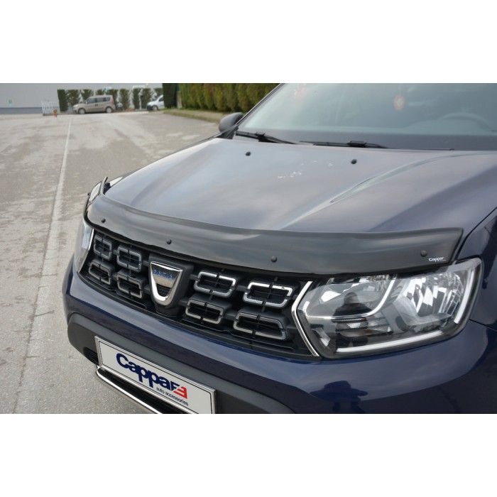 Дефлектор капоту (EuroCap) для Dacia Duster 2018-2024 рр