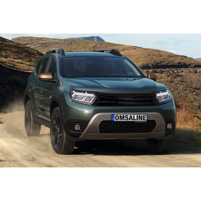 Передня решітка (чорна) для Dacia Duster 2018-2024 рр