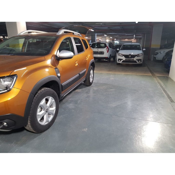 Розширювачі арок широкі (8 шт, ABS) DDU - Україна для Dacia Duster 2018-2024 рр