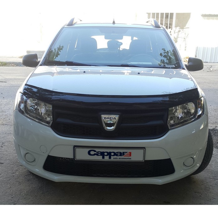 Дефлектор капота (EuroCap) для Dacia Logan MCV 2013-2020 гг