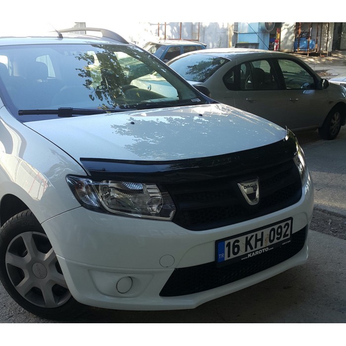 Дефлектор капота (EuroCap) для Dacia Logan MCV 2013-2020 гг