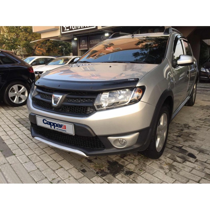 Дефлектор капота (EuroCap) для Dacia Logan MCV 2013-2020 гг