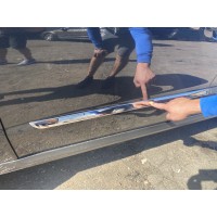 Молдинг дверний (4 шт, нерж.) для Hyundai Santa Fe 2 2006-2012 рр